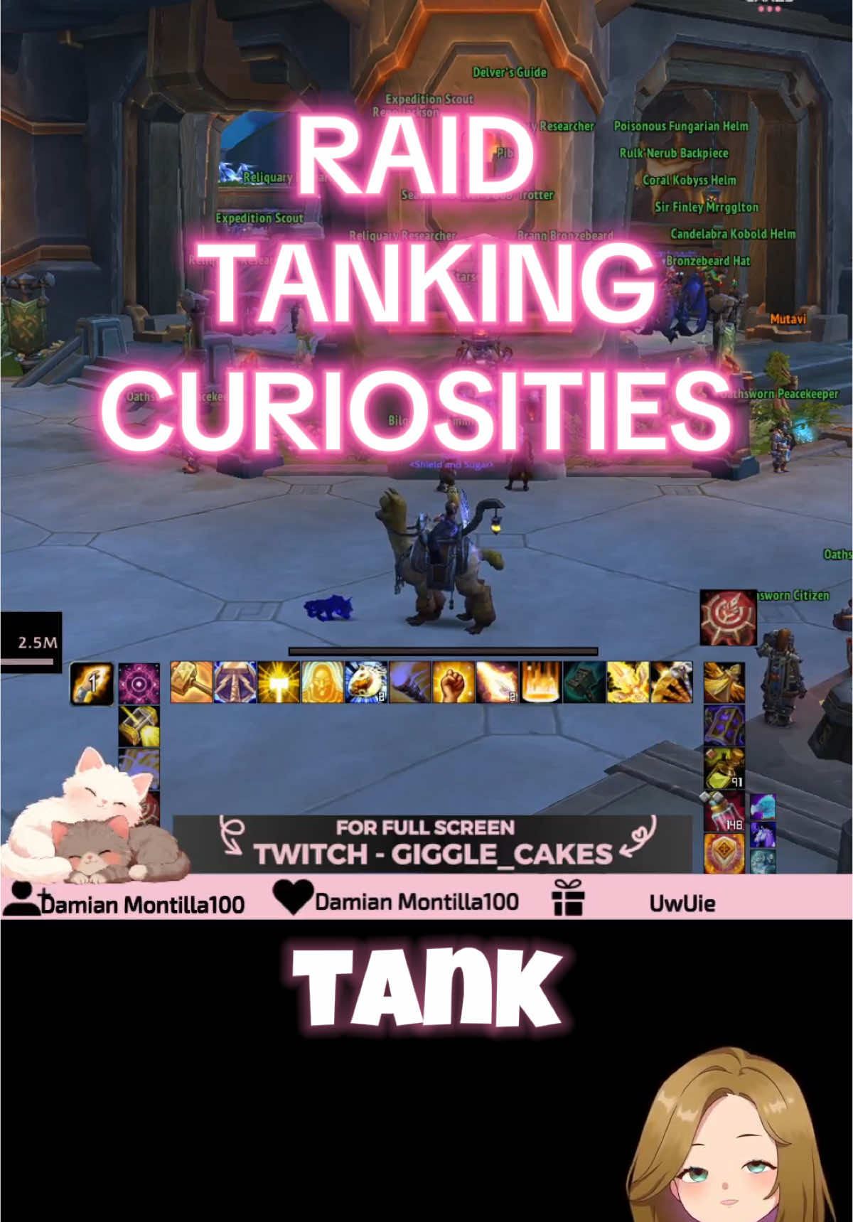 I only heal. Forgive me. lol  #worldofwarcraft #livehighlights