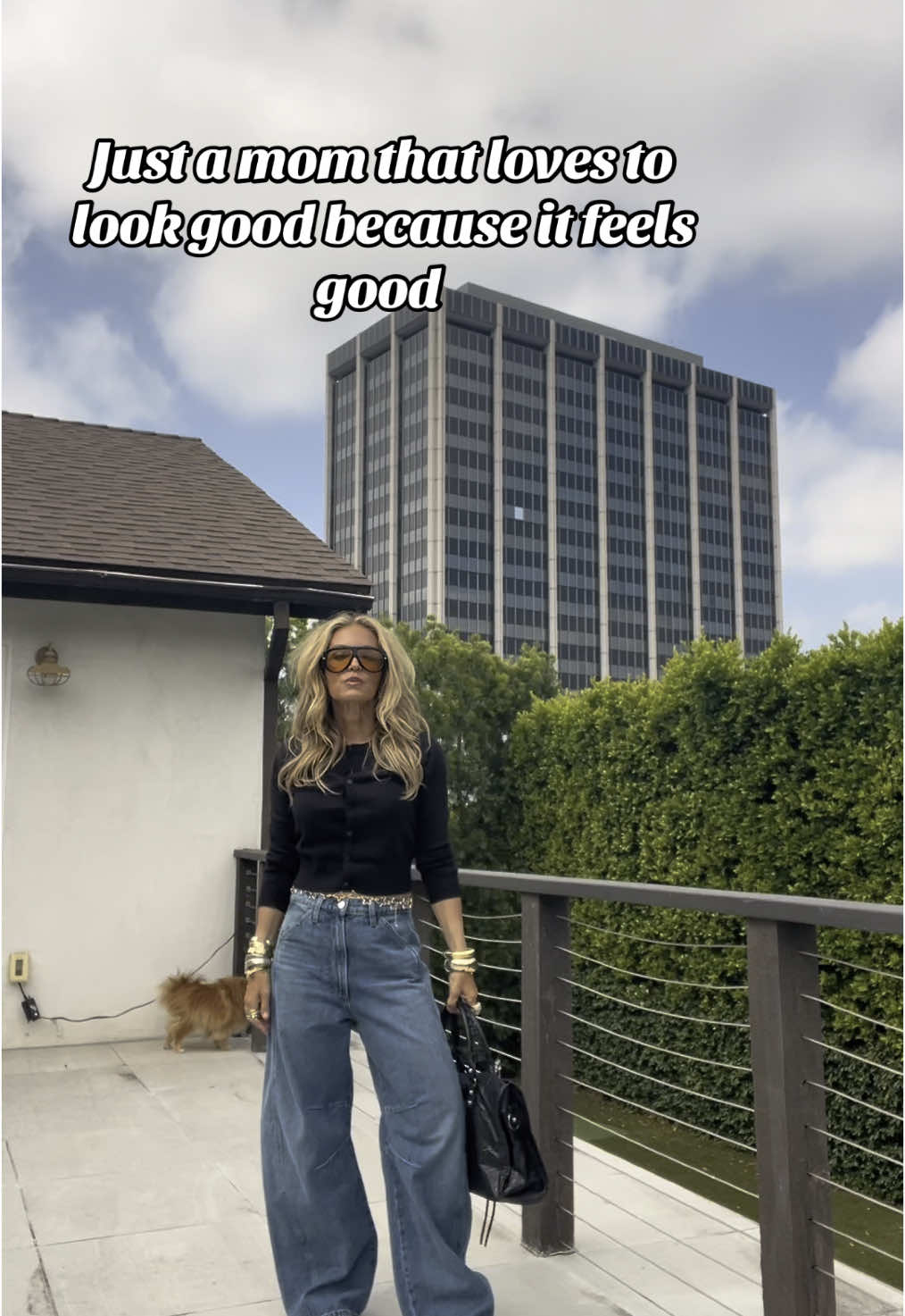 It’s roxy sniffing for me 😂 Ootd for today 😎 Look good it feels good 👍  #fyp #blowthisup #viral #motivation #lookgoodfeelgood #outfitinspo #outfitideas 