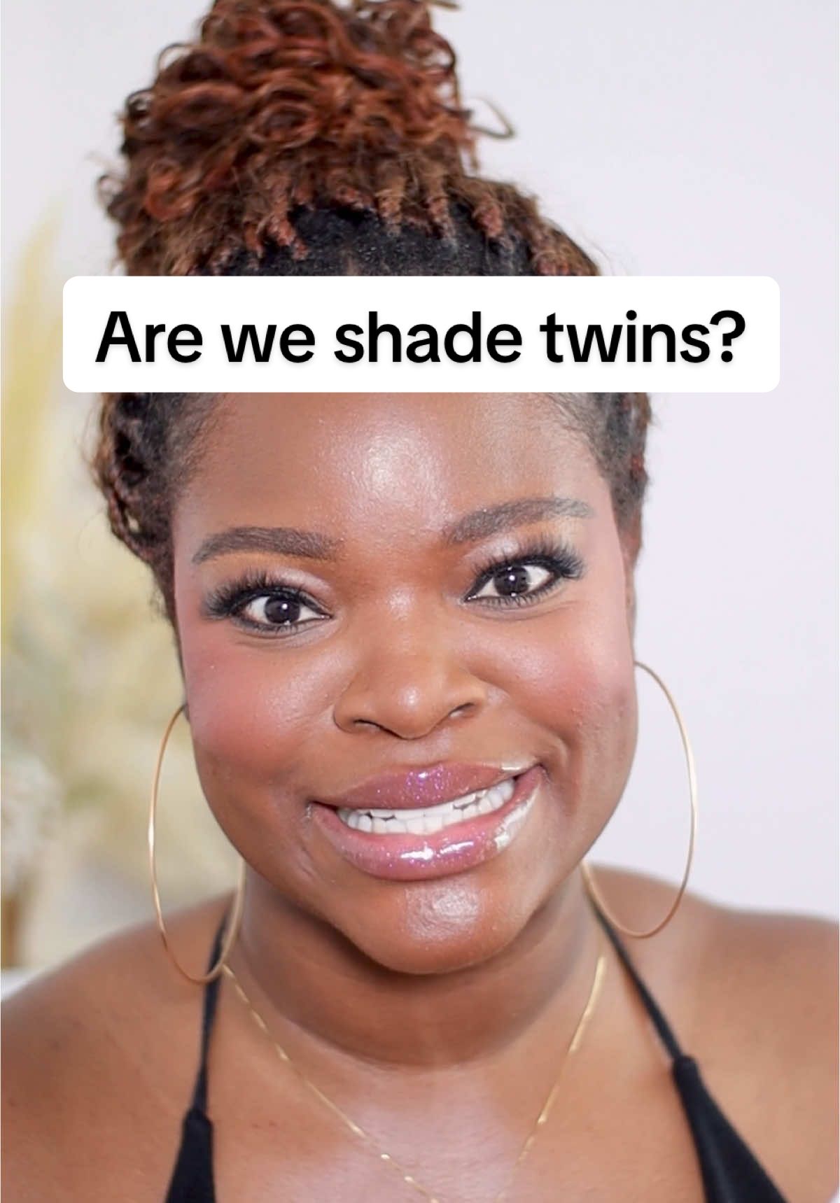 I would say my undertone is neutral but I lean more orange/peach so If we are shade twins then you would also wear: @Fenty Beauty Pro filtr soft matte 450 @Huda Beauty Faux filter stick foundation coffee bean @Armani beauty Luminous Silk 13.5 @Estée Lauder Double Wear Pecan @Juvia’s Place I am Magic Kano @thelipbar Just a tint skin tint Mahogany Mami @DanessaMyricksBeauty Yummy Serum Skin Tint 13+ 14 @thread beauty Face it complexion stick 170 @Maybelline New York Lumi matte 368 Let me know if we are shade twins and what other foundations match you! #shadetwins #makeuptutorial #foundation #foundationmatch #blackgirlmakeup #shadematching 