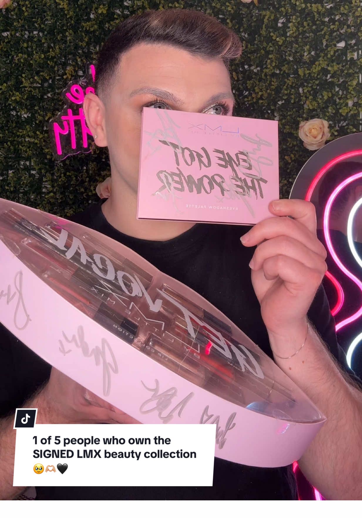 Reminder that I am 1 of 5 people who own the SIGNED LMX Beauty collection🥹🫶🏼🩷  . . . . . . #littlemix #rhythmix #lmxbeauty #throwback #winner #makeup #fyp #glam #trending #foryou #foryoupage #makeuptutorials #beauty  @LittleMix @JADE @Perrie. @Leigh-Anne 