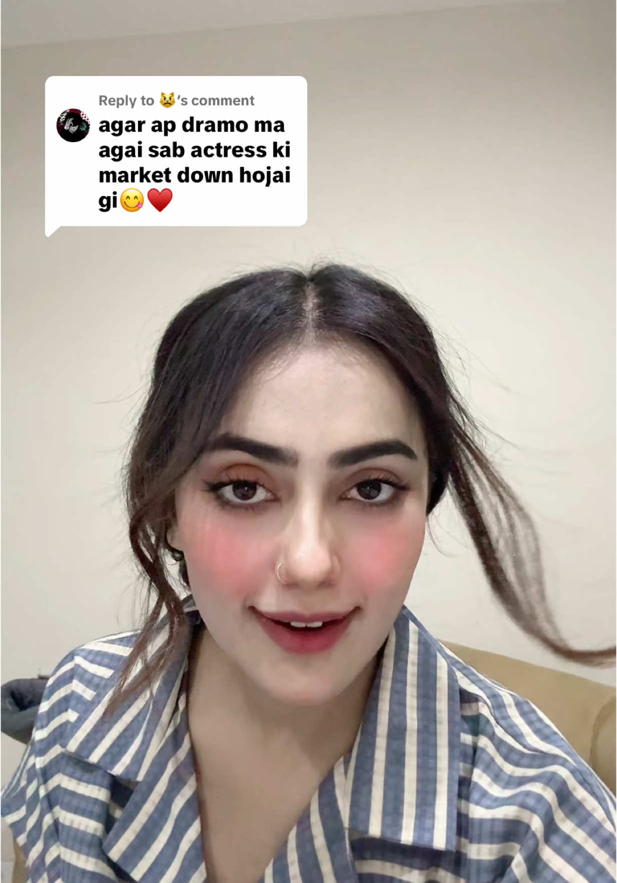 Replying to @😾 #zainabyousaf #trending #gupshab #100kviews #samatv 