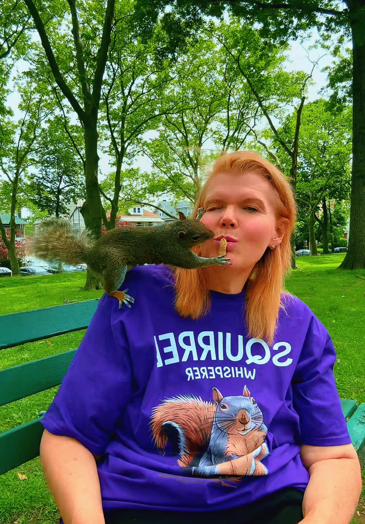 Squirrel Whisper Cynthia Beaumont feeding wild squirrels in the park peanuts with her teeth! Please like subscribe share &comment. #SquirrelWhisperer #Squirrel #CynthiaBeaumont #Chipmunk #NewYork #NewJersey #Hollywood #LosAngeles #London 