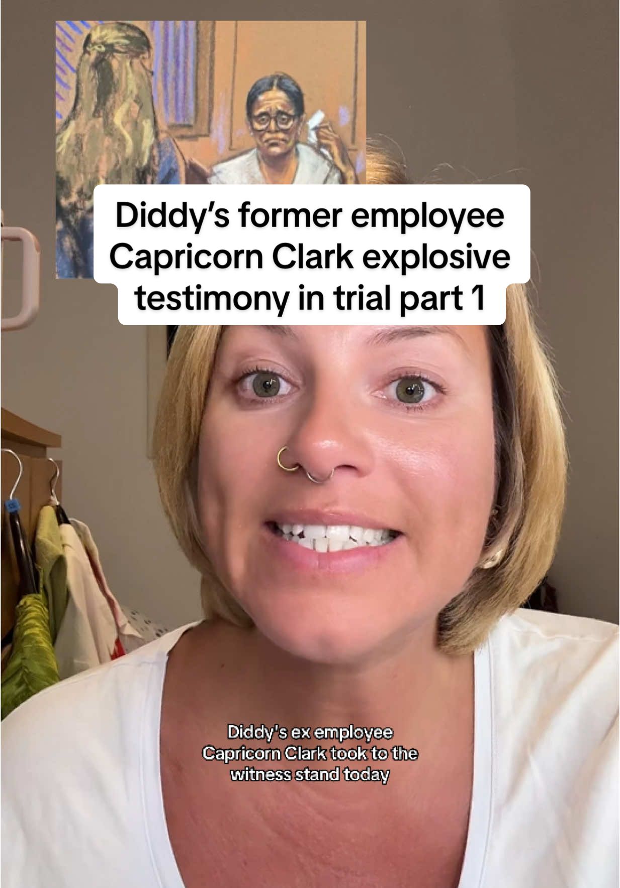 Diddy’s former employee Capricorn Clark explosive testimony in trial #pdiddy #diddy #pdiddyexposed #pdiddytrial #cassieventura #kidcudi #capricornclark 