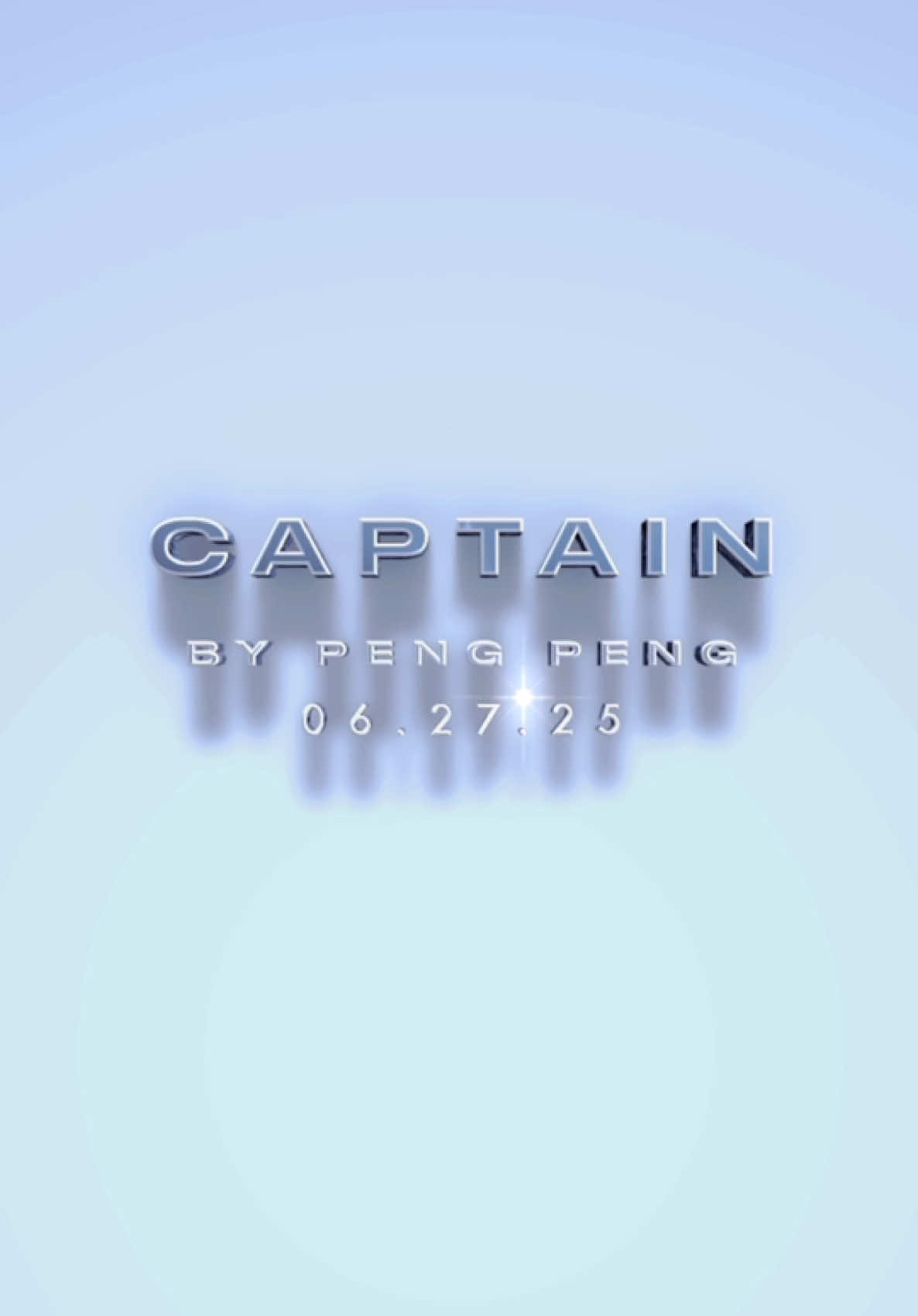 Need a new artist to support!?! I got u!!! we’re dropping a new single ‘Captain’ June 27 2025 (on my birthday 🥳) are u ready??? #newmusic #independentartist #PENGPENG 