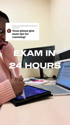 Replying to @zo00ooweeemamaa  last minute revision tipss! this is just what works for me but give it a go ☺️  #fyp #university #revision #examseason #unistudent #studytips 
