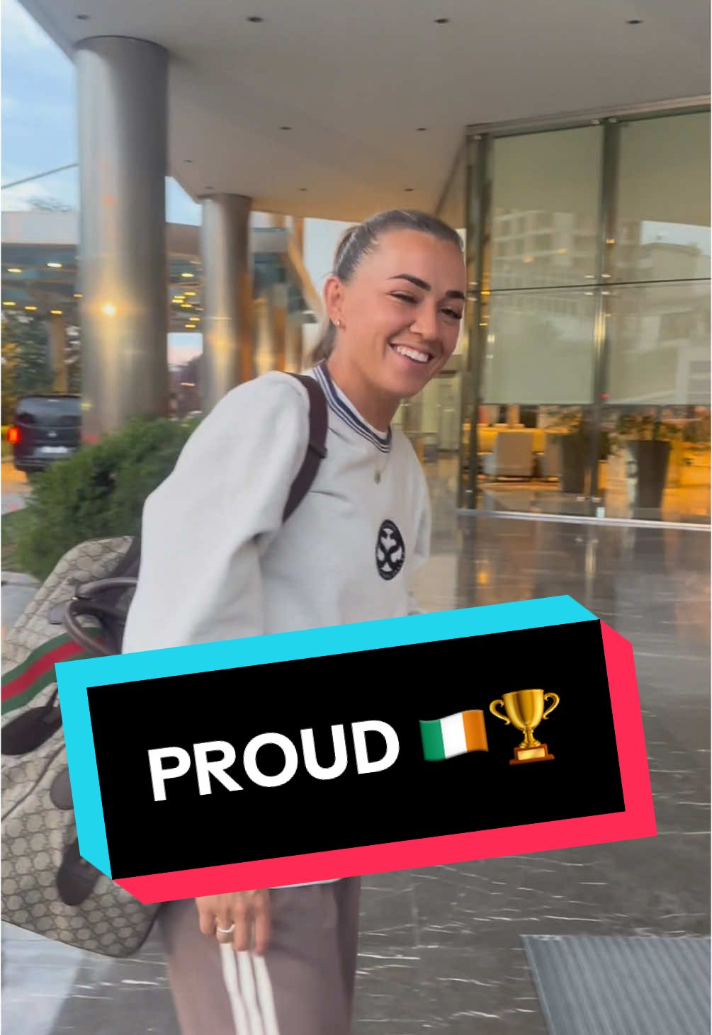 Our European Champ 🏆🌟 #coygig #katiemccabe #championsleague 