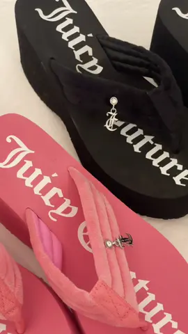 Y2K footwear heaven 🥹🎀🩰 Our Juicy pink Y2K platform charm wedges are available to shop in-store and online: www.juicycouture.co.uk www.juicycouture.eu ✨  #fyp #juicycouture #juicycoutureuk #y2k #y2kaesthetic 