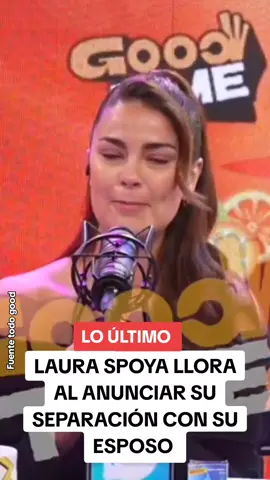 Laura esposa anuncia fin de su matrimonio #todogood #lauraspoya #farandulaperuana #fyp 