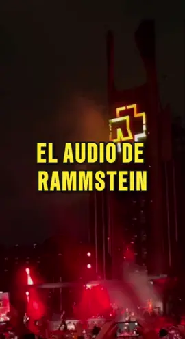 Sistema de audio del concierto de Rammstein 🤯🤯 #Rammstein #concierto #musica #EnVivo #fyp #fortuneacoustics