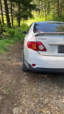 #carreview of my lifted 2009 Toyota Corolla Sport.  This was my first car and is still my only car. I have owned it for over a decade. In January of this year with the help of my fiancé, we started on my high school dream of lifting it.  So many memories have been made with this Corolla and there are so many more to follow. I am so thankful to @Toyota USA for building a car that even with it’s problems, it has never stranded us and has always brought my family and I home safely.  I am also extremely thankful for businesses like Prius Offroad for creating a lift kit for the 10th gen Corolla, DJ’s Automotive in Vancouver Washington for replacing my engine, and Namelessmetalfab for the custom fabrication that has helped me let this car live up to Toyota’s slogan of, “Let’s Go Places.”  #corolla #liftedcar #momcar 