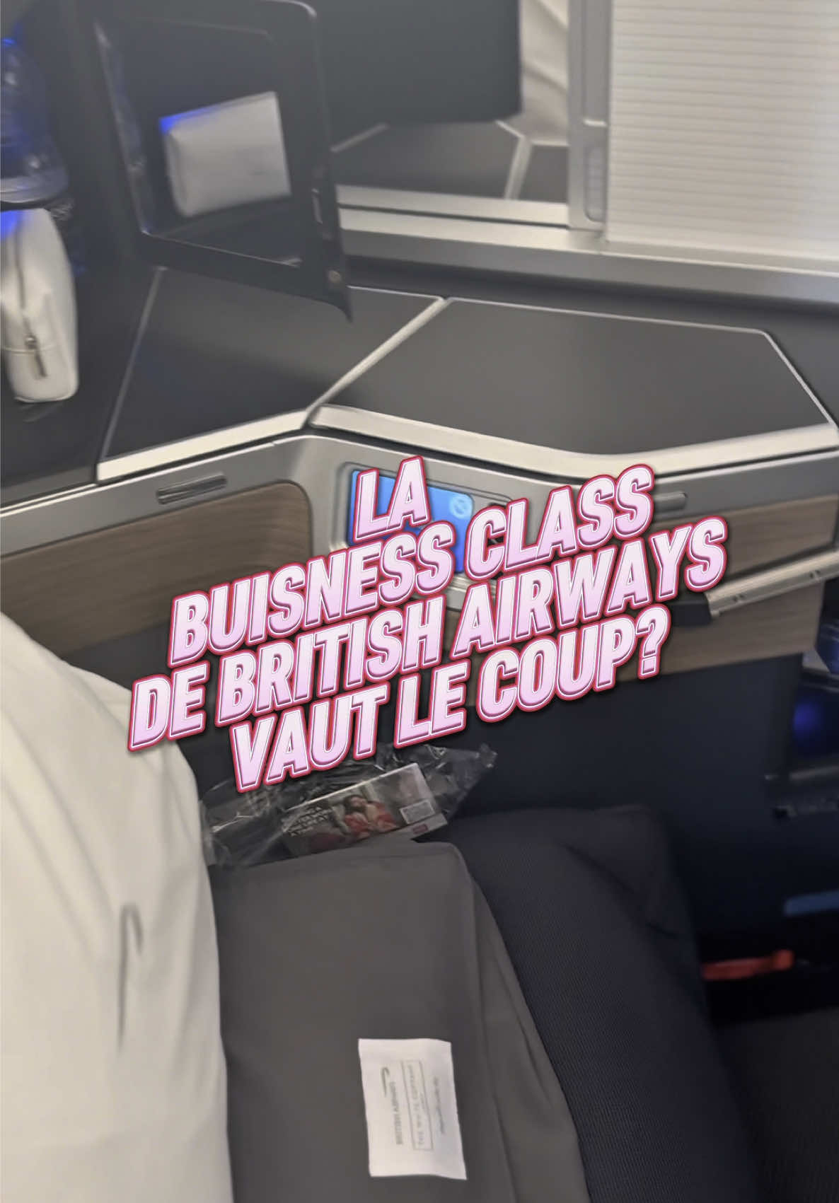 ✨ Le meilleur vol de ma vie ✨ J’ai testé la business class de @British Airways et… WOW 😍 🥂 Un service aux petits soins 🍽️ Un excellent repas  🛏️ Un confort de dingue (s’allonger en avion c’est le must) Franchement, ça vaut vraiment le coup pour un long-courrier !✈️ #britishairways#luxurytravel #traveltok#fyp#buisnessclass#mauritius  