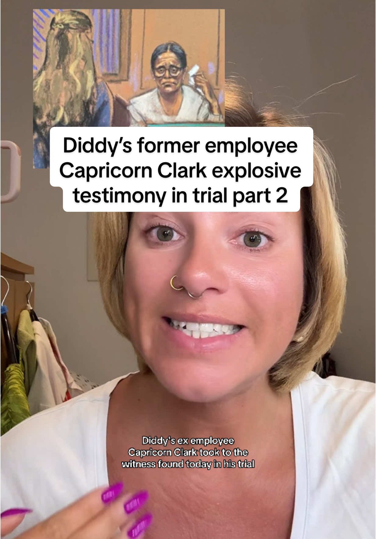 Diddy’s former employee Capricorn Clark explosive testimony in trial part 2 #pdiddy #diddy #pdiddyexposed #pdiddytrial #cassieventura #kidcudi #capricornclark 