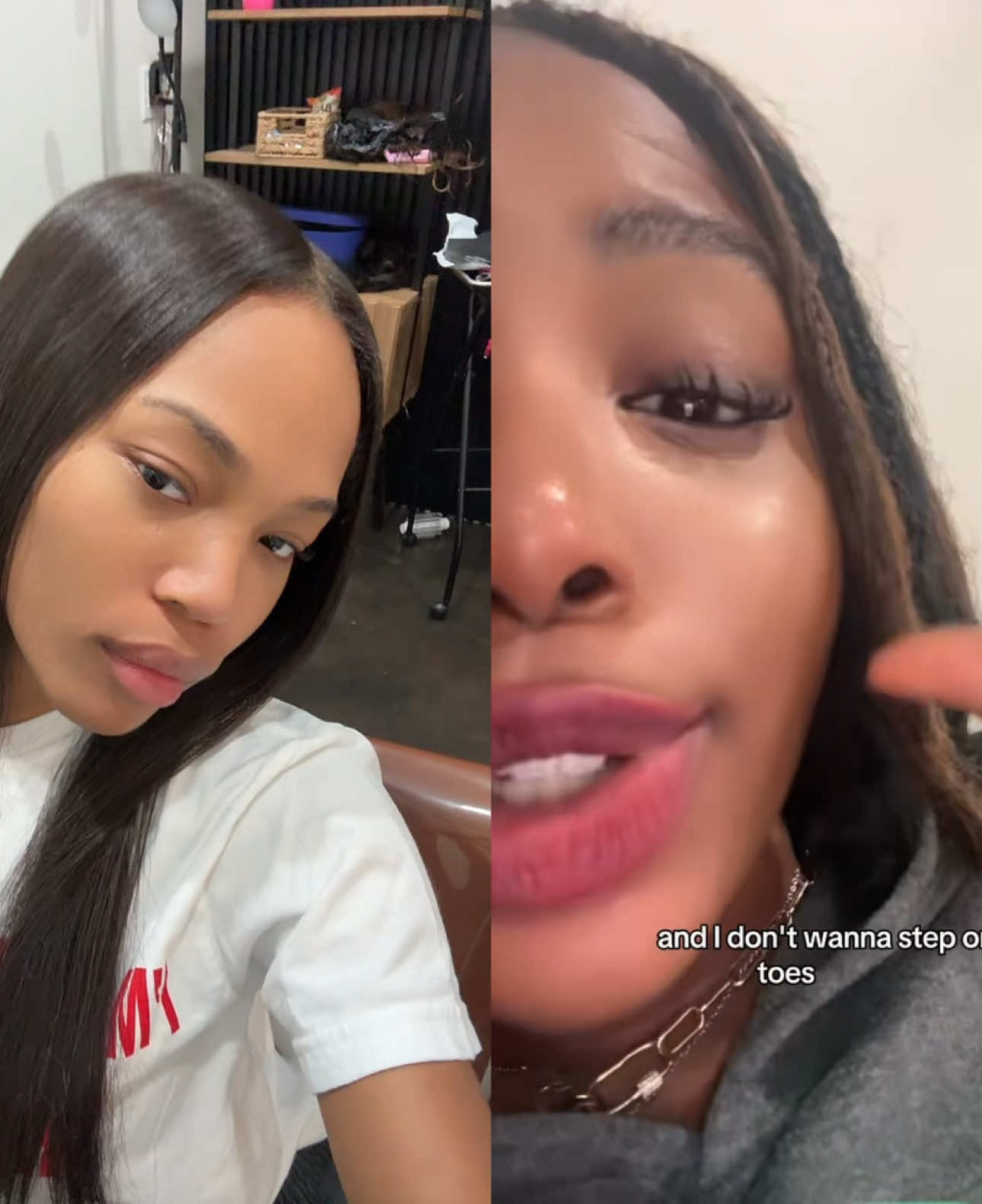 #duet with @zina #quenblackwell i leave out A GRAIN of hair and I have the best hairstylist ever 