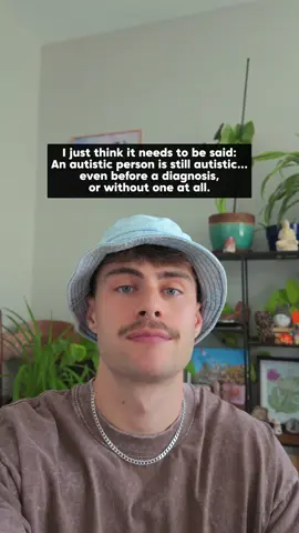 I just think it needs to be said. It’s not the label that makes someone autistic. The label is what helps an autistic person understand themselves, their place in the world, and find ways to support themselves. It brings clarity, understanding, and self-knowledge.  #neurodivergent #autistic #autism #MentalHealth 