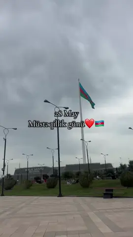 Bu gün bir millətin azadlıq eşqinin, mübarizə ruhunun və tarixi zəfərinin simvoludur. 106 il öncə atılan müstəqillik addımı, bu günümüzün azadlığının təməlidir.  Yaşasın Azərbaycan!🇦🇿❤️ #müstakil #flag #azerbaijan #bayraq #28may 