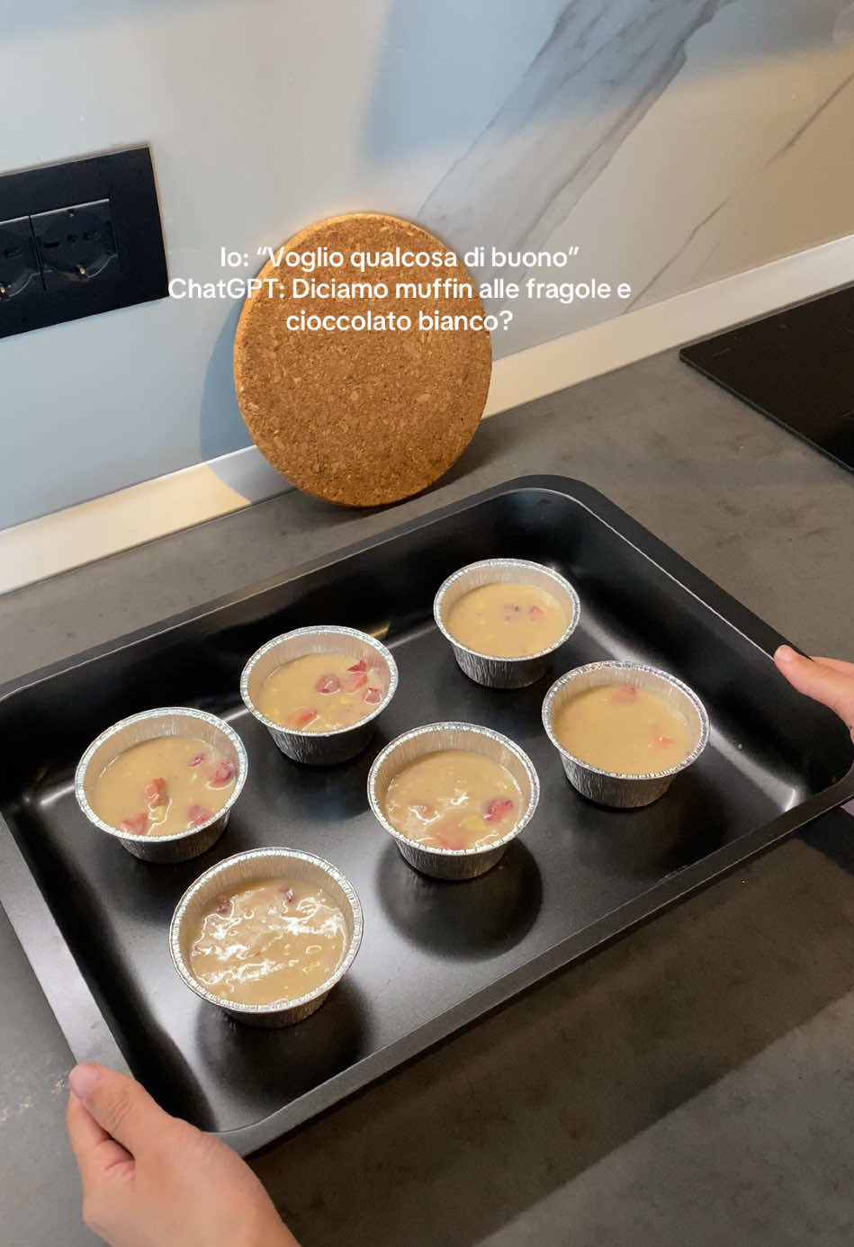 #muffinfragole #dolcesemplice 