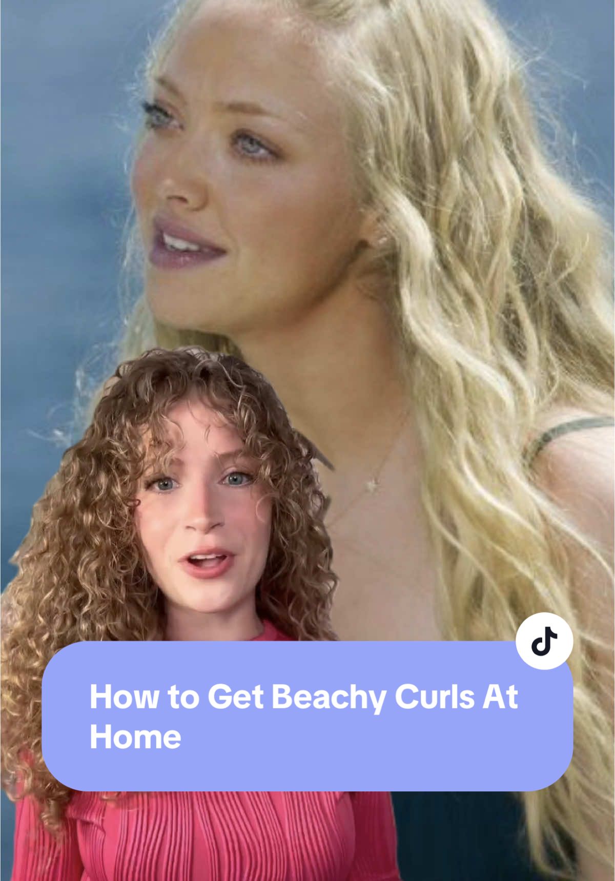 Here’s exactly how to get those Mamma Mia beach curls at home ☀️ 1. Use a salt scrub (i love @Fable & Mane’s Wild Ginger Purifying Scrub) 2. Skip conditioner completely 3. Opt for a leave in instead (currently obsessed with @Color Wow Hair Curl Flo-etry) 4. Scrunch in some mousse (@MICHE Beauty Set Gel to Foam is perfect) 5. Finish with a salt spray (@Innersense Organic Beauty I Create Waves is a great one!)  #curlyhair #curls #wavyhair #wavyhairroutine #hairtips #creatorsearchinsights 