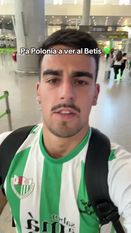 Si si, ante todo pronóstico nos vamos pa Polonia 🇵🇱 llego a Gdansk de madrugada y luego le zumbo para Wocra… o algo así  #betis #final #ramontelli 
