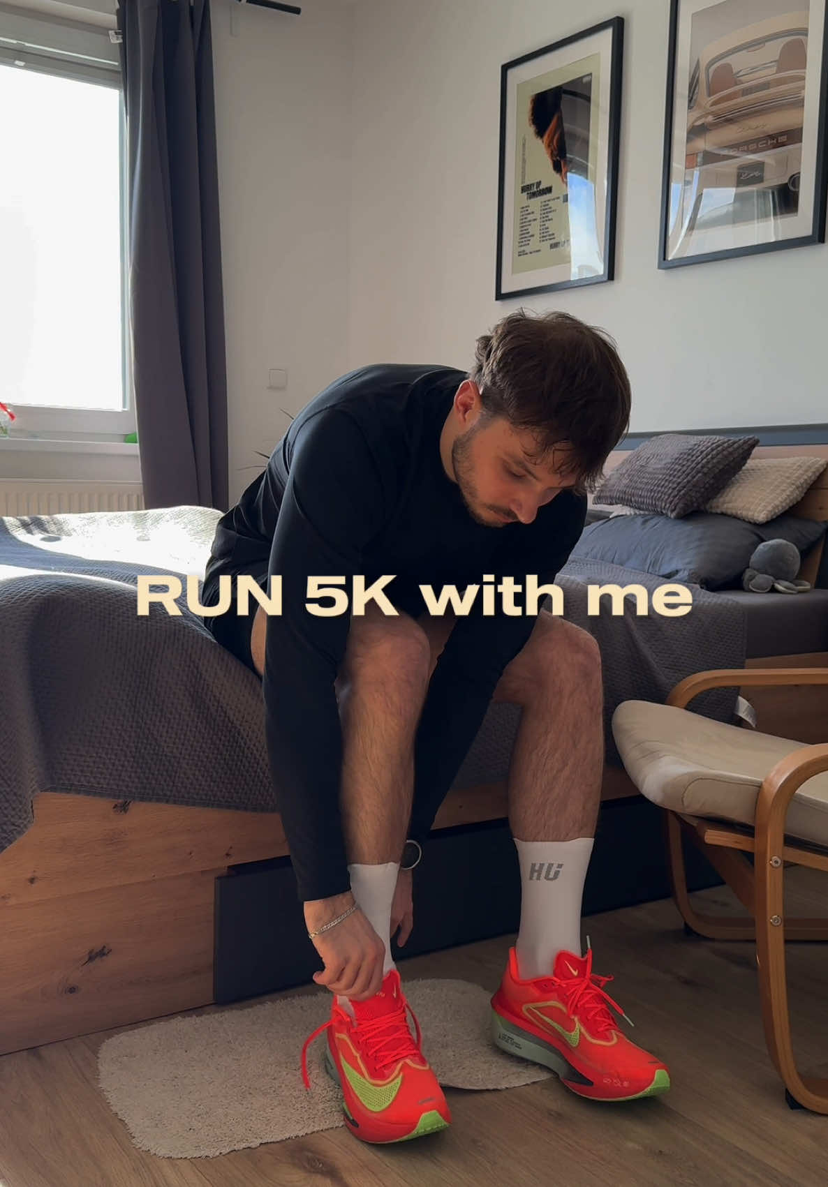 Tempo 5K RUN. Zone 5 is my best friend. 😤 The road to 5K sub 20’ started. #runtok #Running 