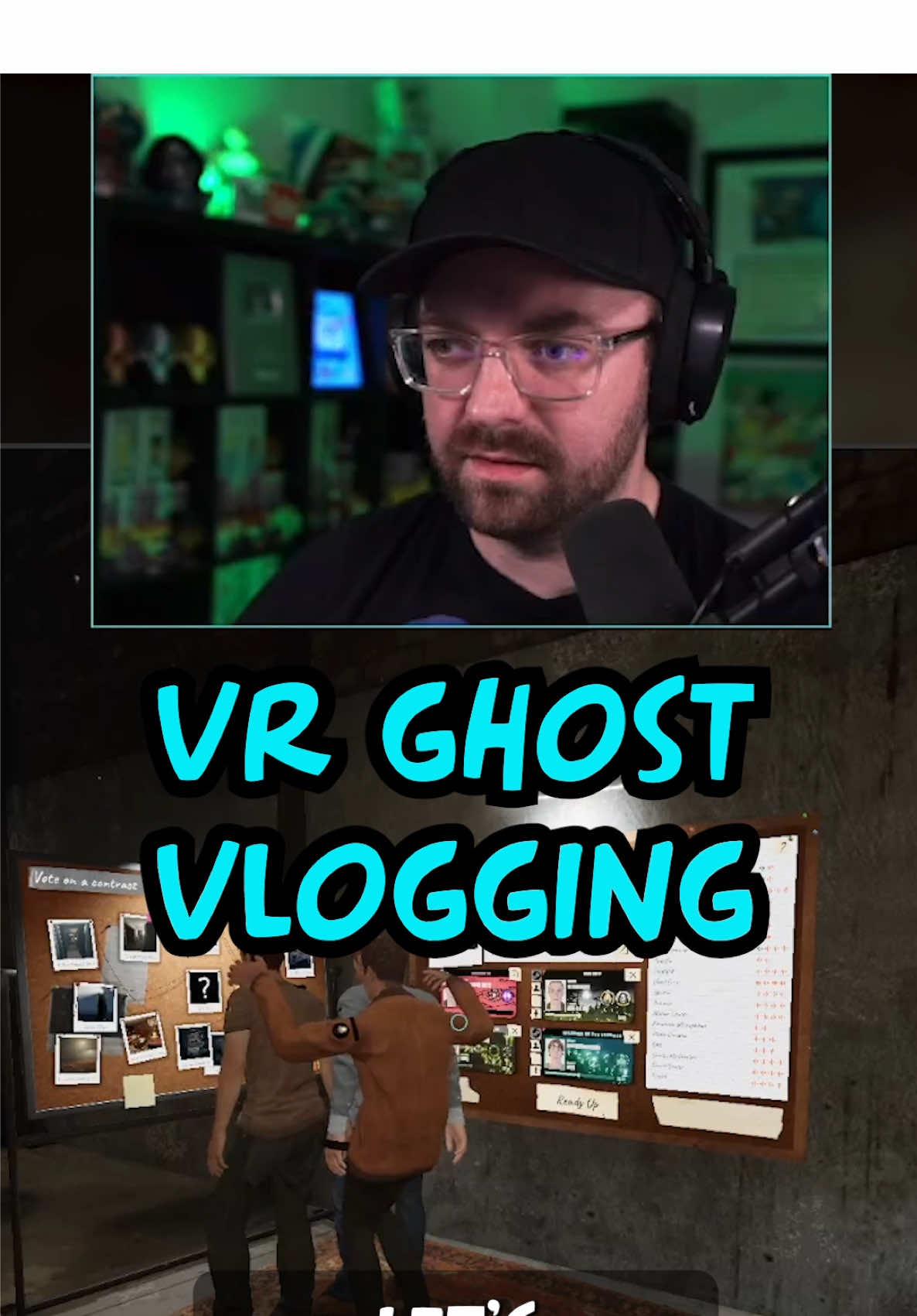 VR will forever be one of the best parts of this game 🤣 #phasmo #phasmophobia #phasmophobiagame #phasmovr 