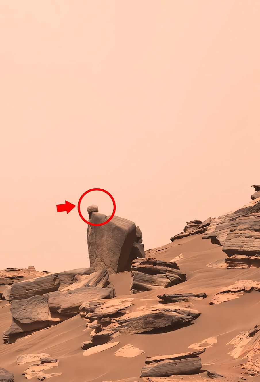 This is Mars! 140 million miles away from us!
