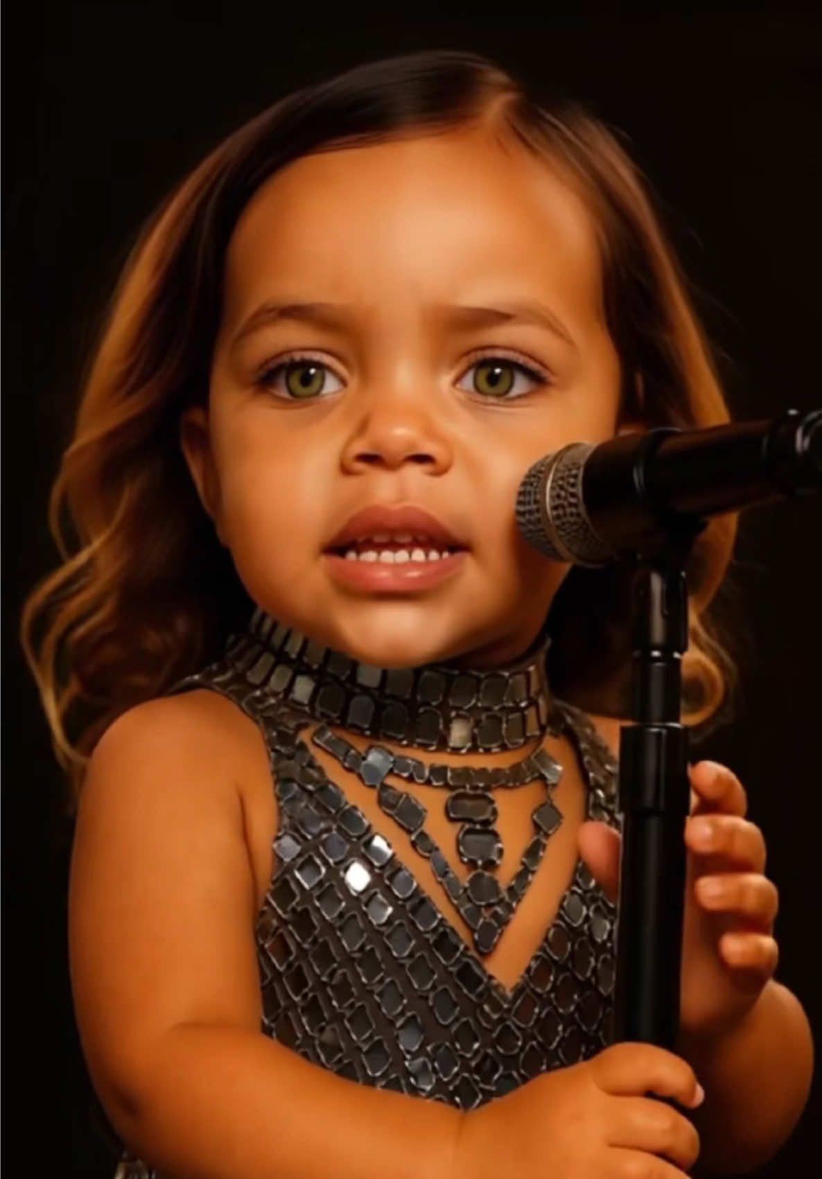 Baby Rihanna 🥹 #diamonds #rihanna #popmusic #music #babytalk #ai #fyp 