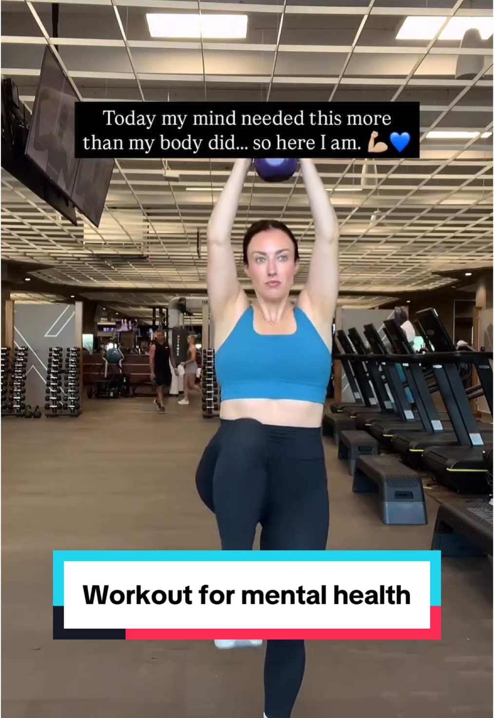 Definitely could have used a hug… went to the gym instead 😅 This is your reminder to take care of your mental health as the summer gears up, mamas. 💙 For me, I do that by exercising regularly, it may be different for you! I know first hand this season is more than popsicles & sunshine - it comes with a lot of added pressure, schedule & childcare changes, expenses….but ALSO a lot of fun. One week at a time - we got this. 👏🏼😘 PS — only good moms worry about these extra pressures. 🙃 You’re doing great. 💯  #summertime #momswhoworkout #workoutroutine #summerworkout #mentalhealthmatters