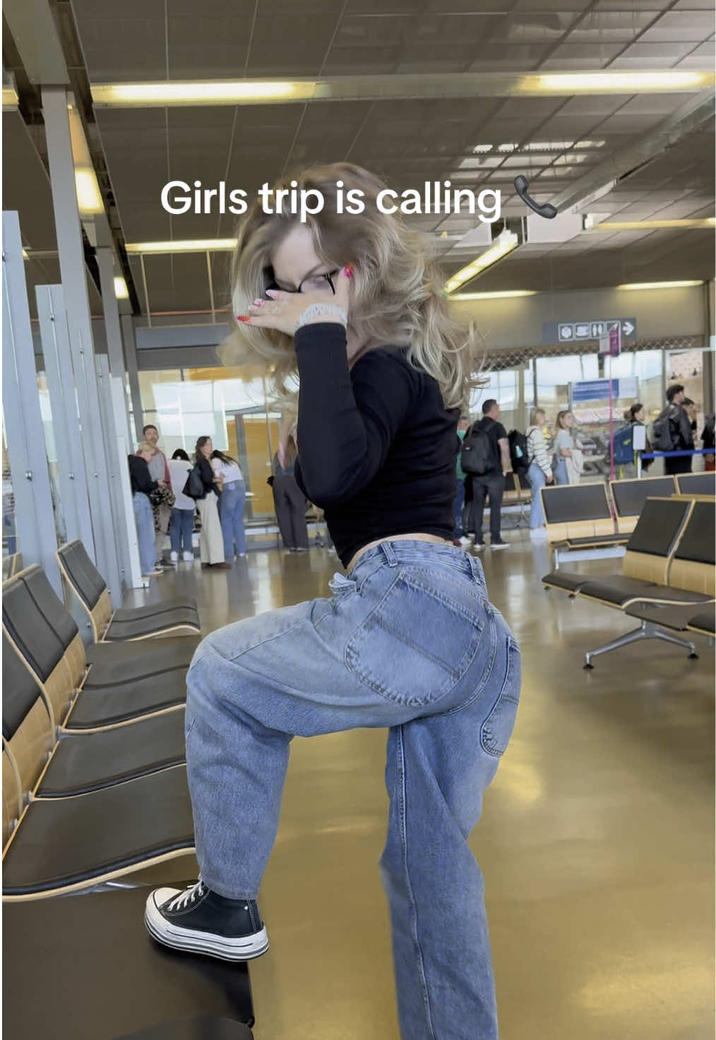 Trips with @Maria >>> #girlstrip#vacation#albania#tirana#airport#stuttgart#girlhood#dance#fy#vibe