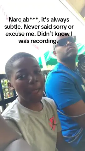 I didn’t find out until later that he was actually ab**ing my son. He elbows him and never says excuse me or sorry. Came up on my memories and didn’t notice until today that I caught it. #covertnarcissist #covertabuse 