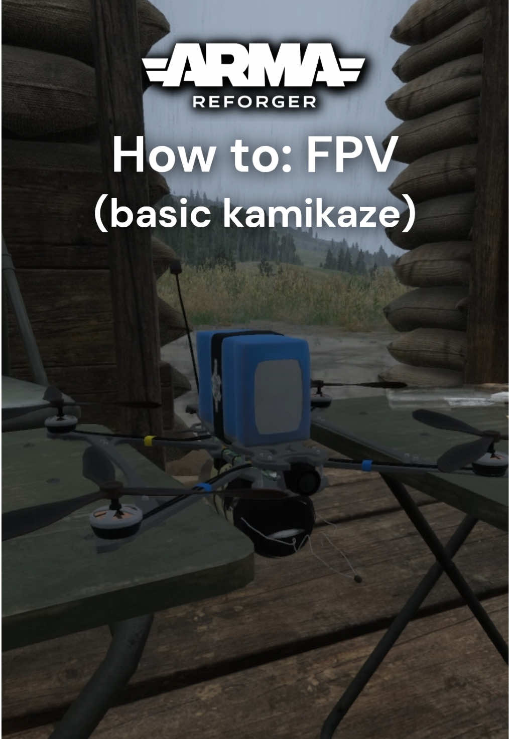 How to FPV #armareforger #gaming #gameplay #ps5 #pc #xbox #howto #tutorial #modded #howtotiktok #tactics 