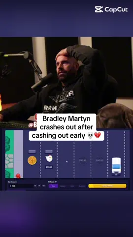 Bradley Martyn cashed out too Early 🐶💔 #fypシ゚ #kickstreaming 