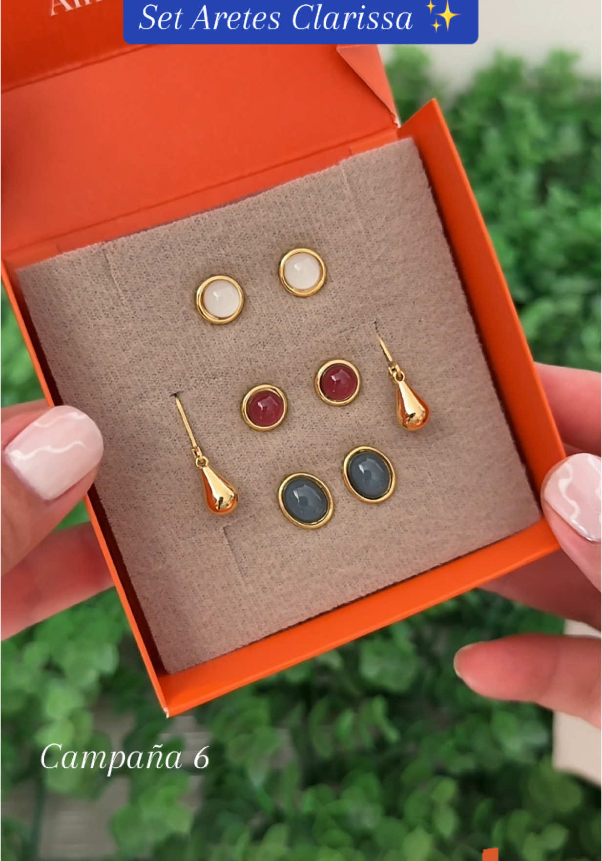 Set aretes Clarissa ✨ Pídelo al número del perfil 📲📍 #yanbal #yanbalperu #joyasyanbal #joyasperu #setaretesclarisse #setaretesyanbal #setyanbal #aretesclarisse #clarisseyanbal 