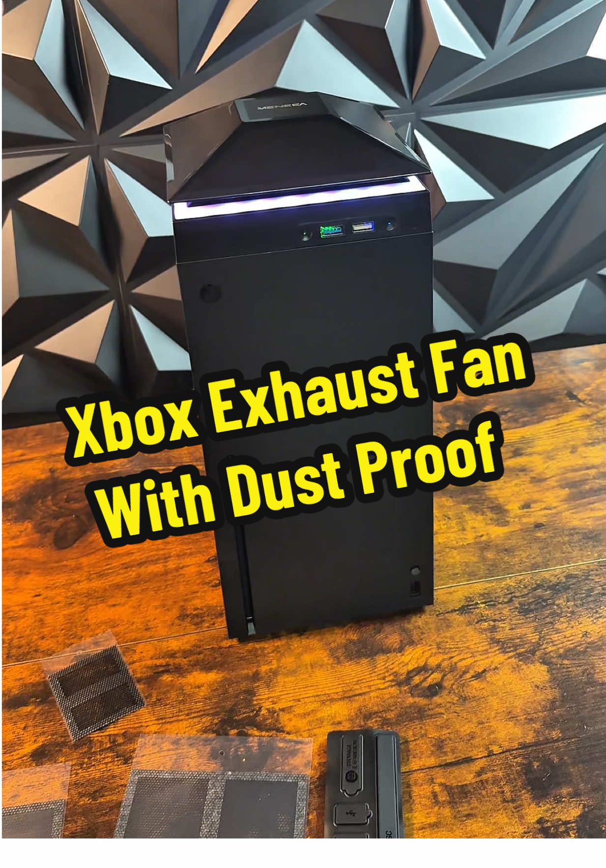 Xbox Exhaust fan with dust proof accessories #xbox #xboxseriesx #xboxaccessories #xboxfan #xboxcoolingfan #gaming #tiktokshopmemorialday #tiktokshopsummerturnup #tiktokshopcreatorpicks 