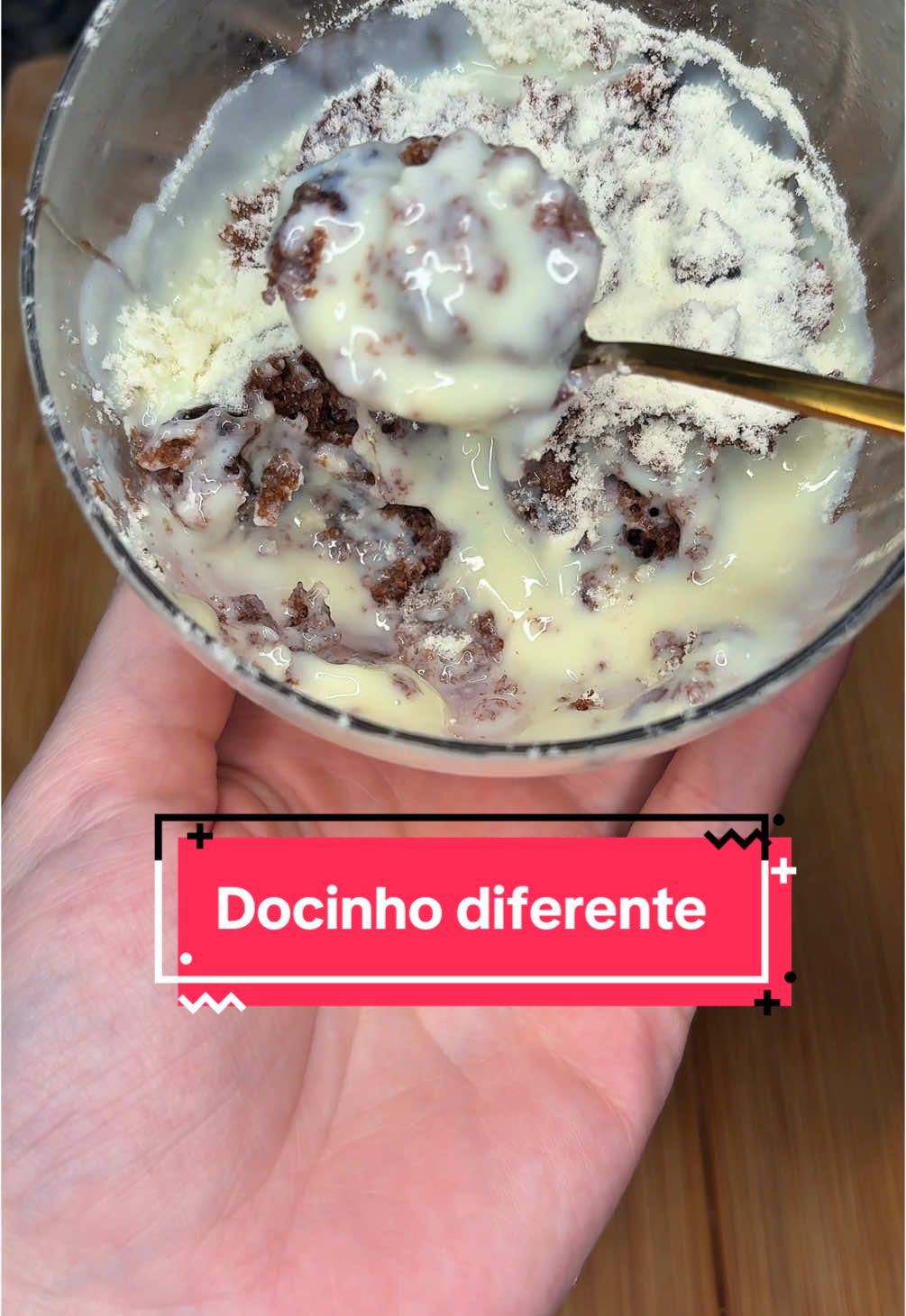 Quando dá vontade de doce, mas um doce diferente..