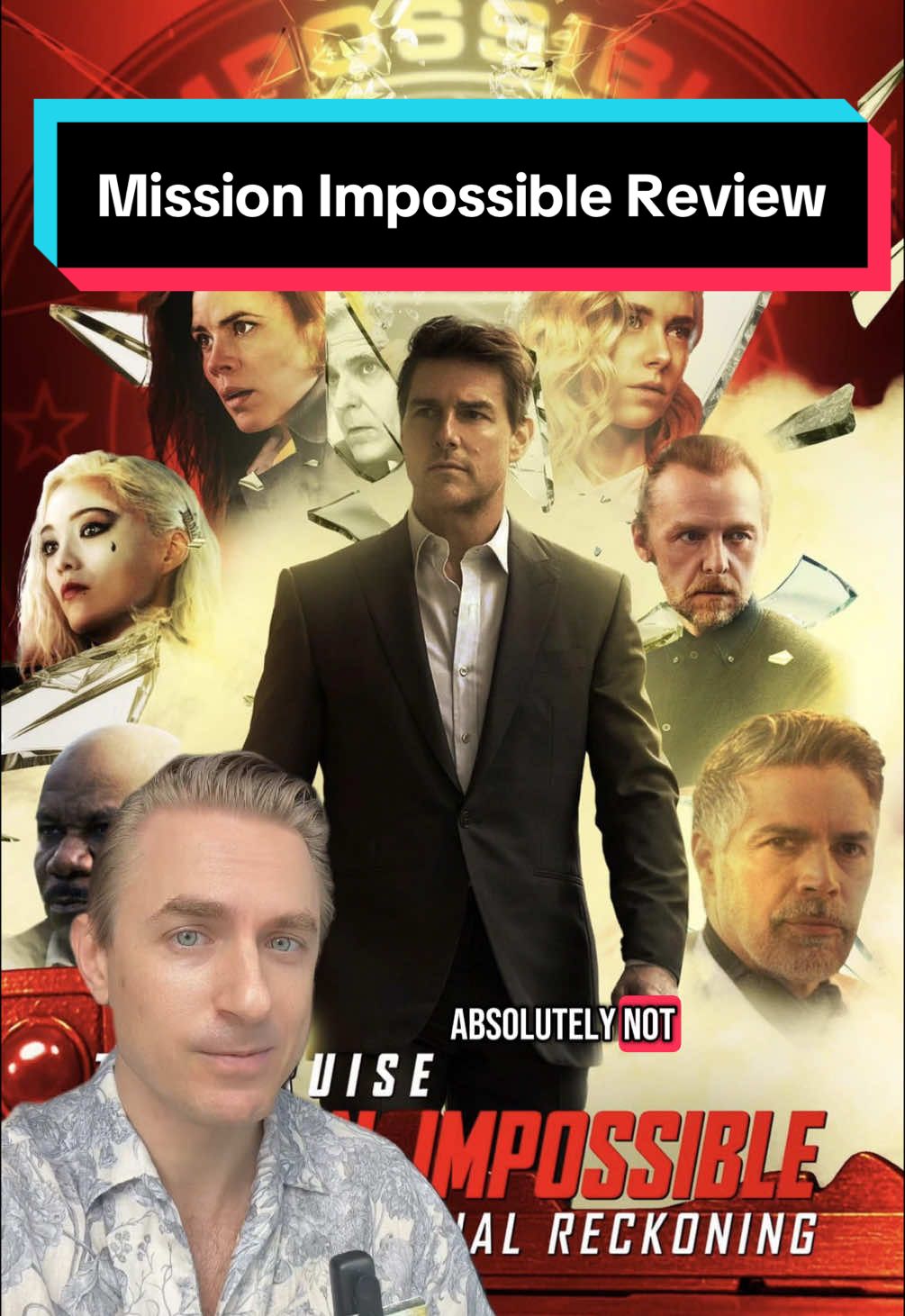 Are you gonna watch Mission Impossible: Final Reckoning?  Do you like Tom Cruise or a fan of that franchise ?#missionimpossible #actionmovie #finalreckoning #tomcruise 