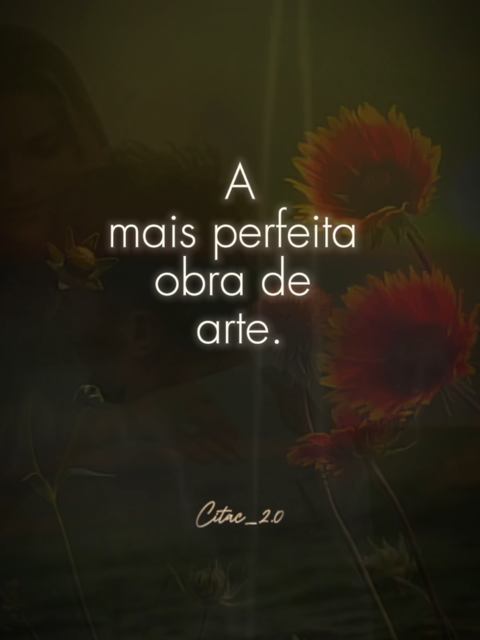 Você é... a mais perfeita obra de arte! 😉 #amor #frases #saudade 