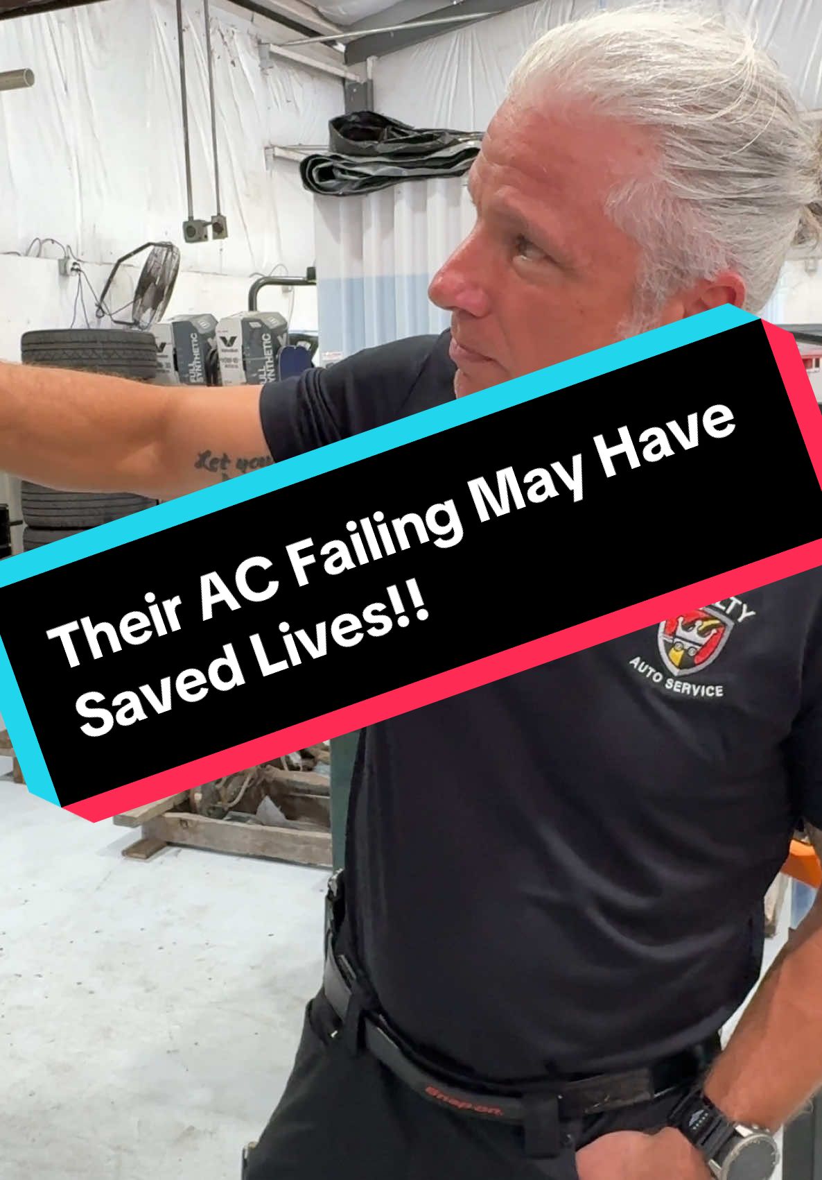 Blessing in disguise! 🙏 #mechanic #chevy #DIY #automotive #mechaniclife #fyp #foryou #viral #cartok #tires 