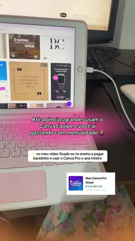 Não é pirâmide, não é gambiarra. É o Canva Pro de verdade por 37!! #fyp #tiktok #canvapro #canva #canvadesign 
