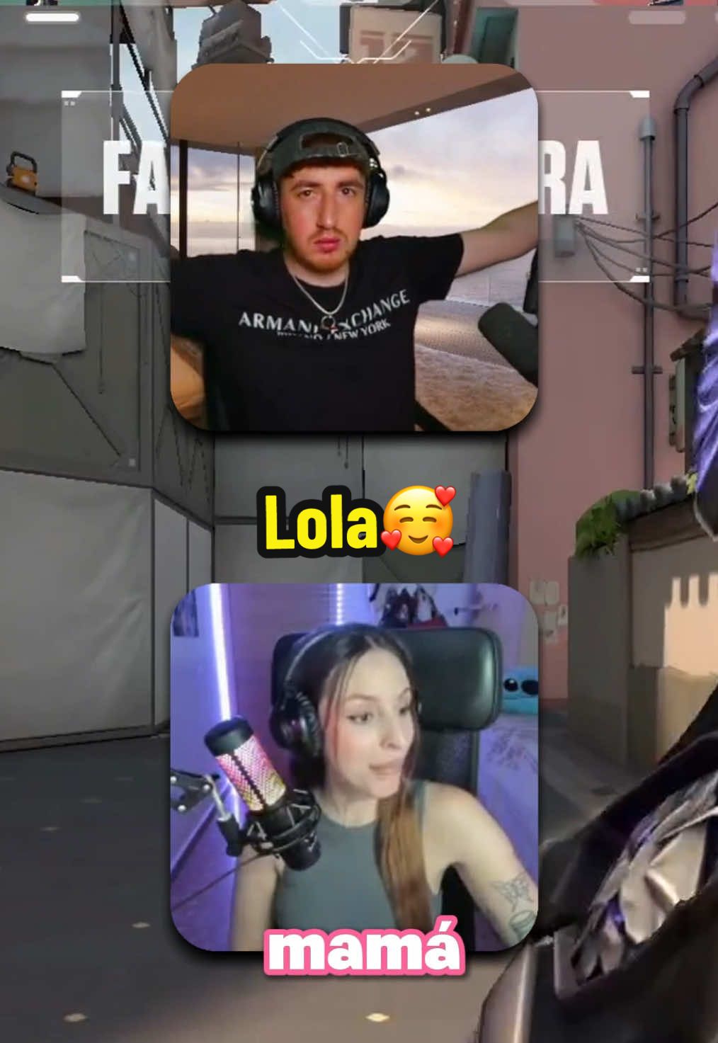 Lola un beso enorme guapísima😘 @Mery #franluque10 #streamer #twitch #clipsdetwitch #Valorant 