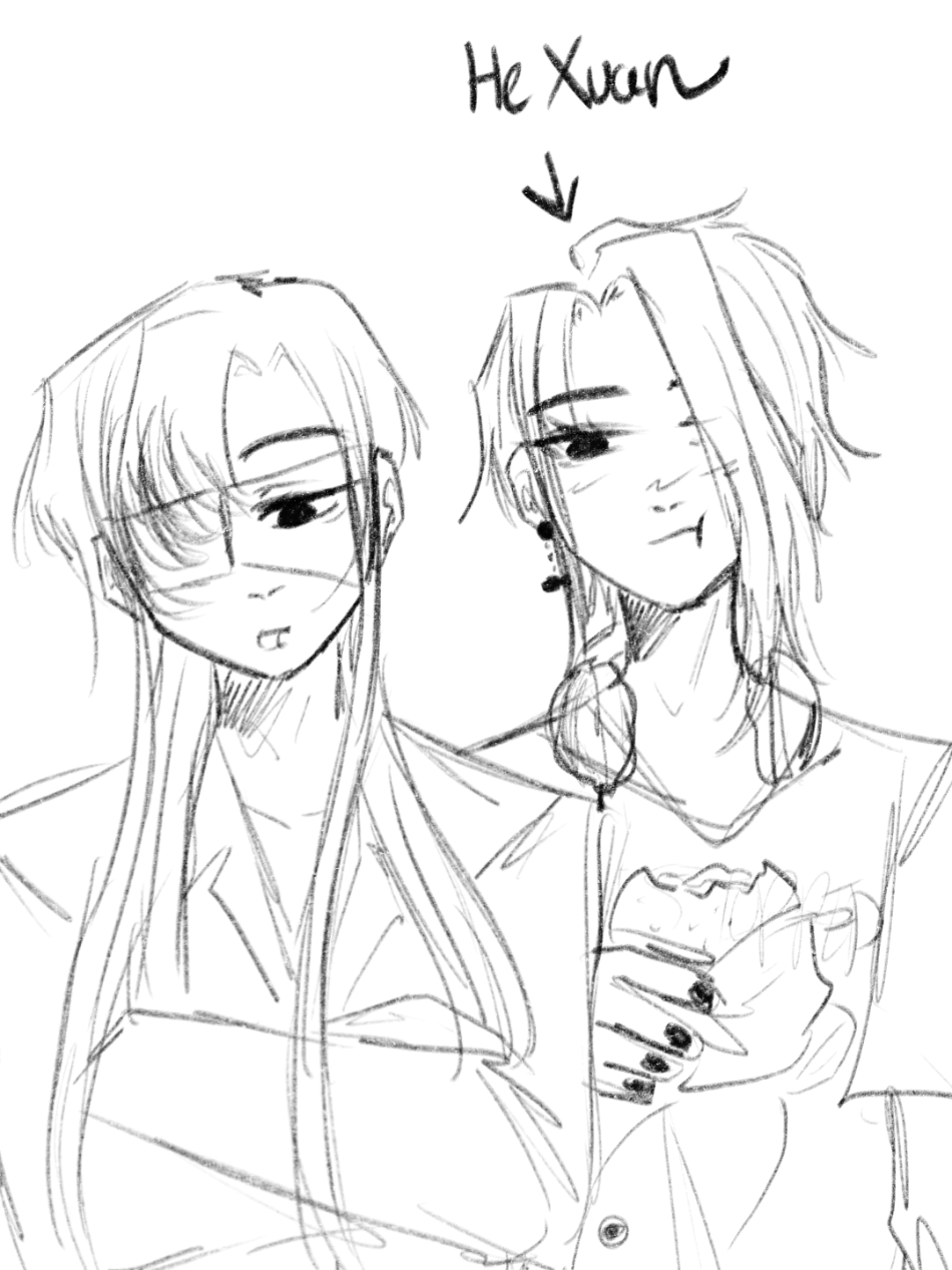 #art #digitalart #danmei #mdzs #tgcf #huacheng #hexuan #jinling 