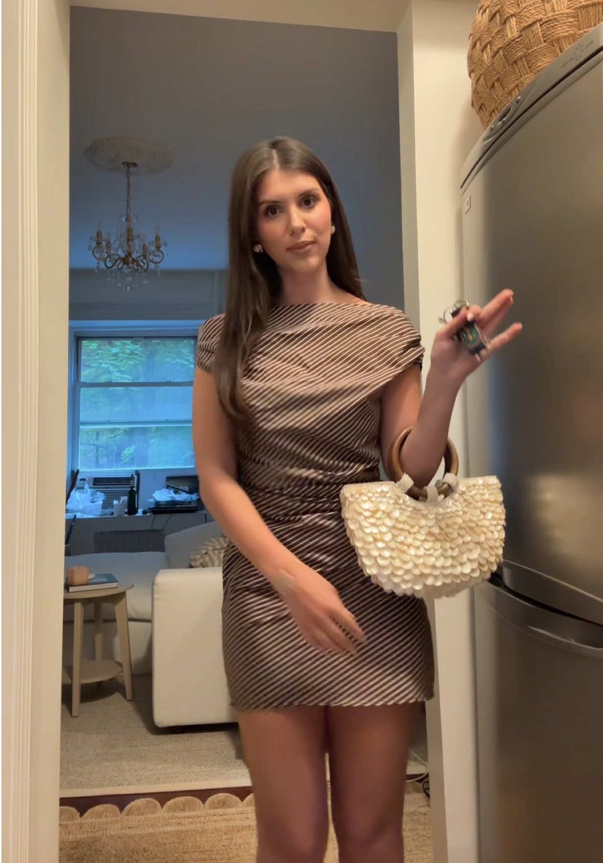 NYC ootn! #nycootn #fewmoda #dress #summerdress #goingoutoutfit #summergoingoutlooks #zarabag #zarashellbag @FEW MODA 