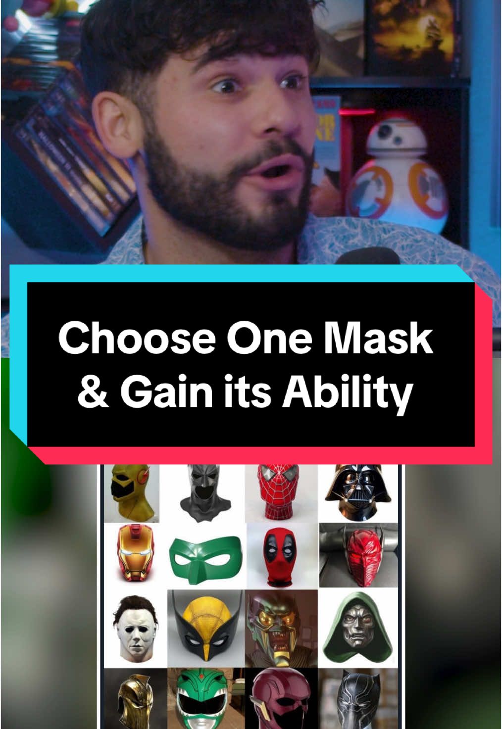 Which mask are you picking? #superhero #villain #versus #mask #starwars #darthvader #dc #dccomics #flash #batman #greenlantern #superman #marvel #ironman #spiderman #wolverine #greengoblin #drdoom #blackpanther #deadpool #fyp #fypシ #foryoupage #fypシ゚viral 