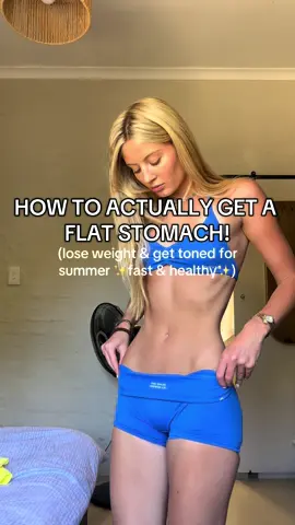 How to actually get a flat stomach & lose weight! @counterai used to track!! #lean #Summer #shredded #wieiad #weightloss 