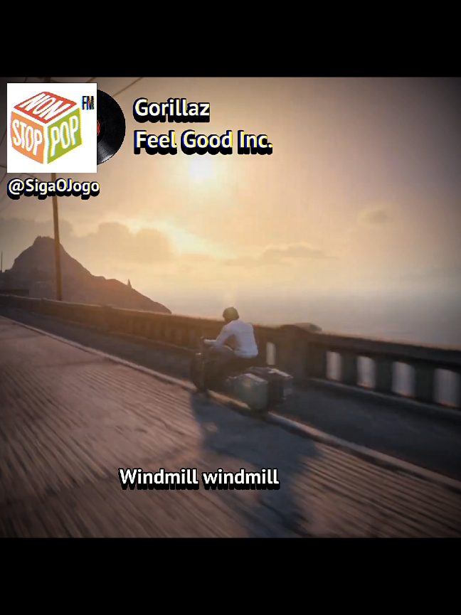 Gorillaz - Feel Good Inc. GTA V - Non Stop Pop #gta #gta5 #grandtheftauto #nostalgia #rockstargames #playstation 