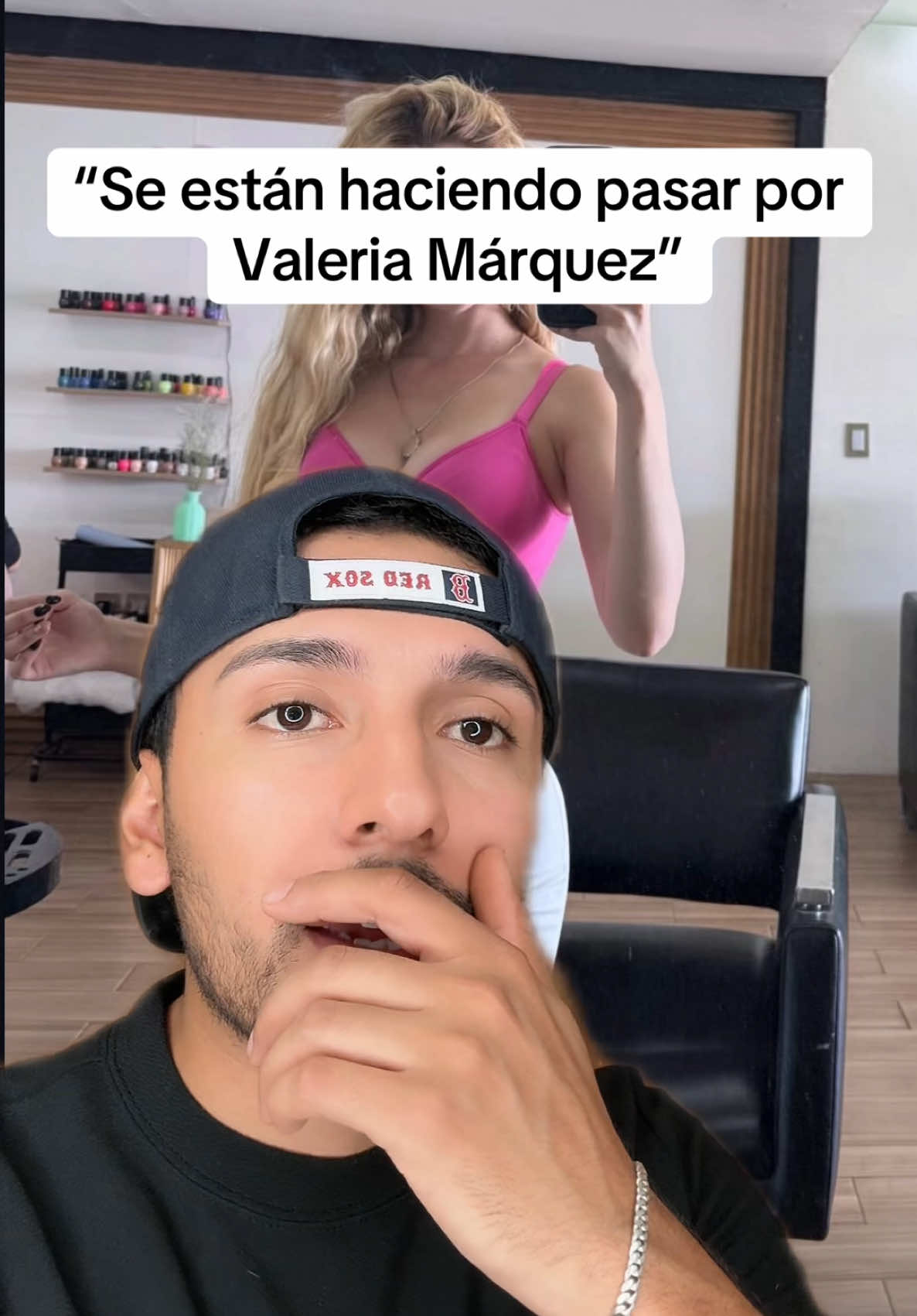 Se hacen pasar por Valeria Márquez #fy #osmarus #fyp 