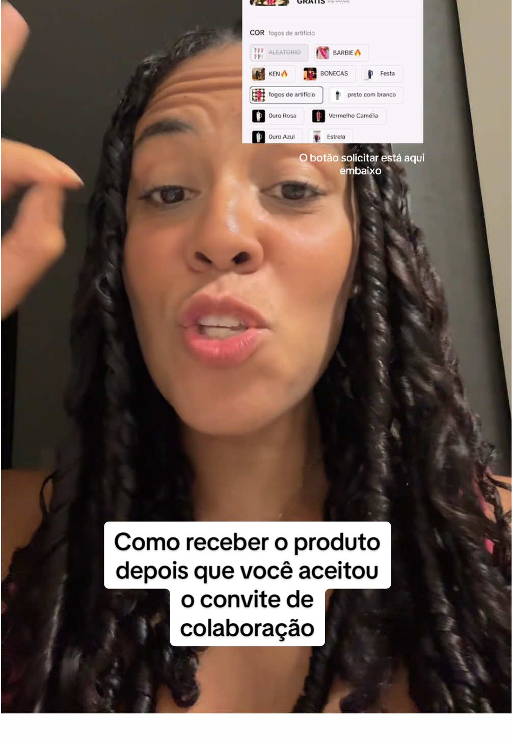 Respondendo a @Marianni Padra  No vídeo eu explico em tempo real como fazer para receber o produto de colaboração depois que você aceitou o convite das marcas !! 🤎 #tiktokshop #tiktokmefezcomprar #tiktokshopchegou 