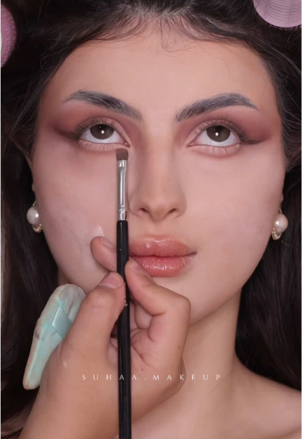 توتريال عرايس 2025😍🤍 . . #uae🇦🇪 #alain #makeup #makeuptutorial #bride #bridalmakeup #عروس #عروسه👰🏻 