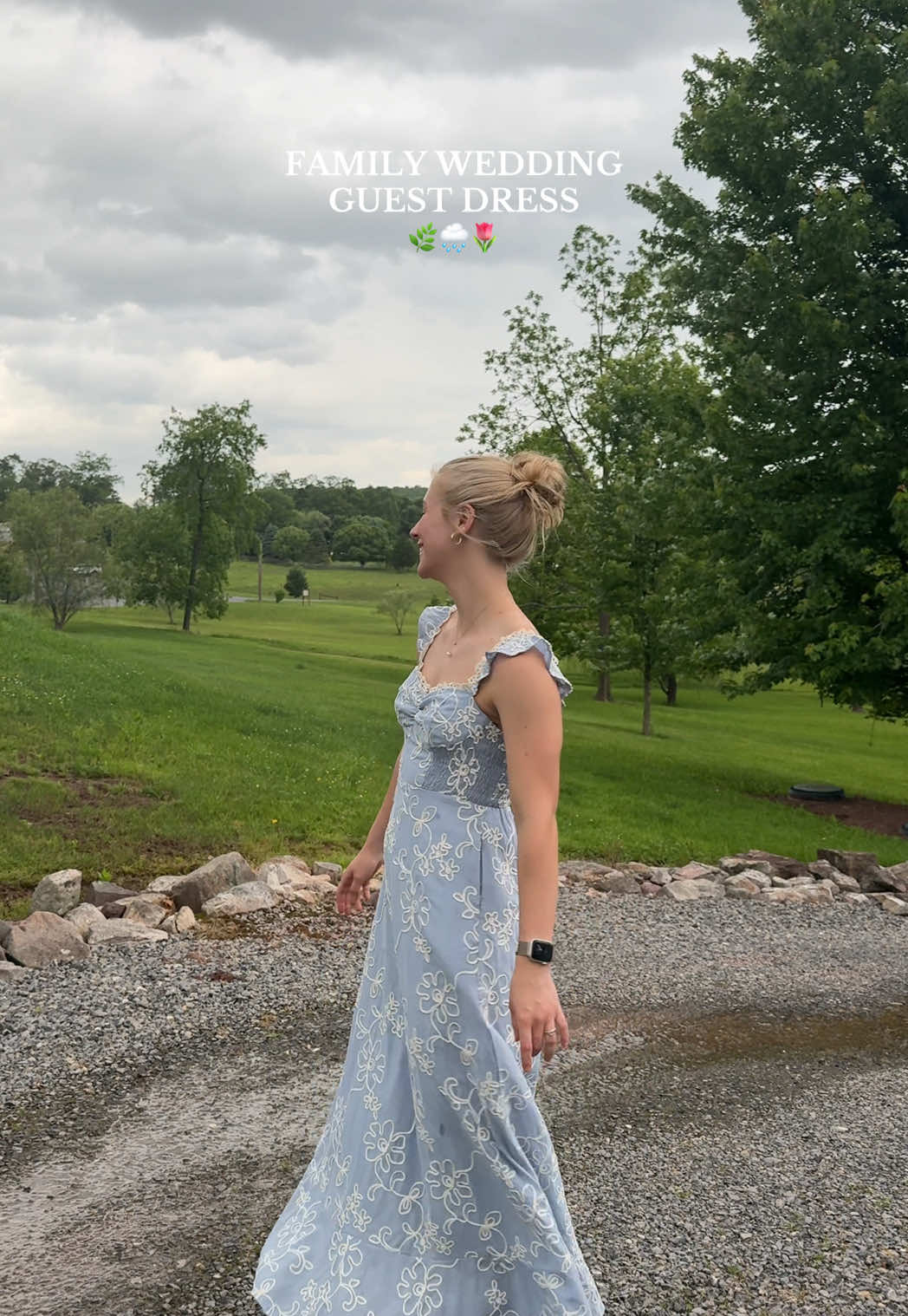 My husband in the background 🥹🫶🏻 #weddingguestdress #weddingootd #weddingoutfit #weddingguestoutfit @Petal & Pup 