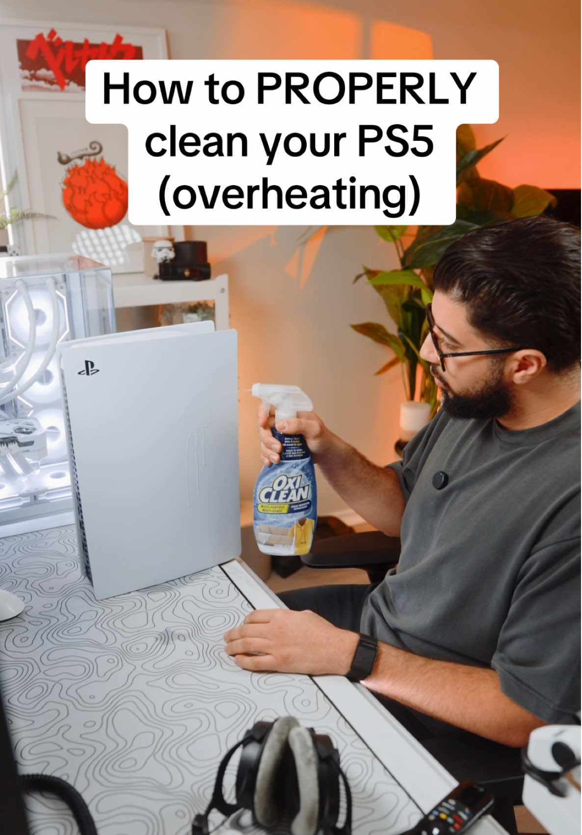 IS YOUR PS5 GETTING SUPER LOUD OR SLOW? Might be that your fan is just too dirty… Let me show you how to clean it! (Gotta get ready for GTA IV) Honestly, if you don’t want to remove your fan fully, you can stop the cleaning there and it’ll help out! #ps5cleaning #ps5 #gamingtech #fypp 