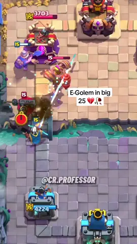 Nerf E-Golem 🥹✌🏻 #fyp #clashroyale #meme #donpollo #trending #youtube #live 